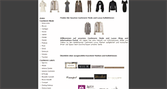 Desktop Screenshot of cashmeremode.com